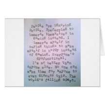 ignorance greeting cards