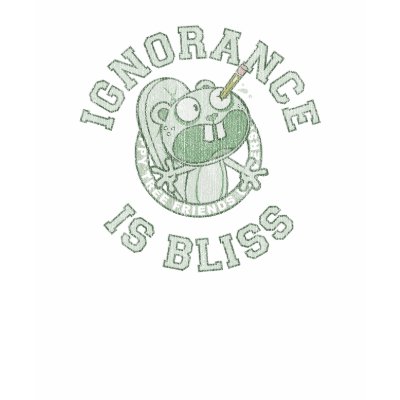 Ignorance is Bliss Shirt by happytreefriends