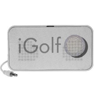 iGolf Custom Speakers doodle