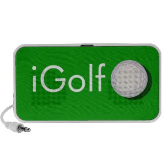 iGolf Custom Speakers doodle