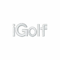 iGolf Father's Day Embroidered Golf Shirt Embroidered Polo Shirt
