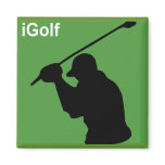 iGolf Fridge Magnet