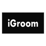 iGroom Personalized Photo Card