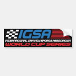 IGSA World Cup Bumper Sticker