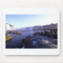 Iguacu Falls Brazil and Argentina Mouse Pad
