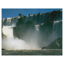 Iguacu Falls from below, Iguacu River, Argentina Personalized Flyer