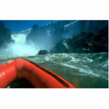 Iguacu Falls from below, Iguacu River, Brazil Photo Sculptures