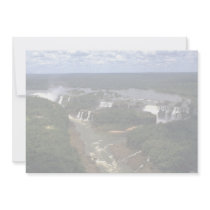 Iguacu Falls from the air, border of Argentina and Invite