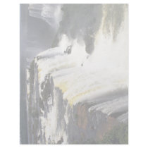 Iguacu Falls from the air, border of Argentina and Personalized Letterhead