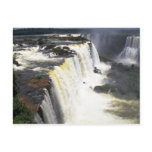 Iguacu Falls from the air, border of Argentina and Post Cards