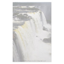 Iguacu Falls from the air, border of Argentina and Stationery Paper