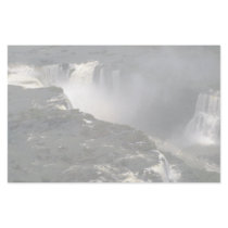 Iguacu Falls from the air, border of Argentina and Customized Stationery