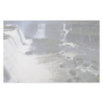 Iguacu Falls from the air, border of Argentina and Customized Stationery