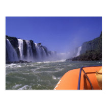 Iguacu Waterfalls, Brazil and Argentina, Postcard postcards