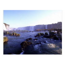 Iguacu Waterfalls, Brazil and Argentina postcards