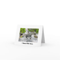 Iguana Birthday Card