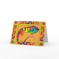 Iguana  card