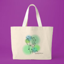 Iguana Dots Tote Bag