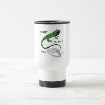 Iguana Go On A Cruise mugs