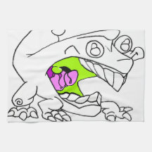 Iguana Hand Towel