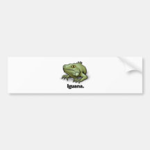 Iguana Iguana. Bumper Stickers