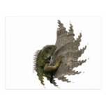 Iguana Image Postcard