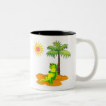 Iguana In The Desert Coffee Mug