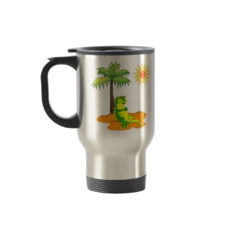 Iguana In The Desert mug