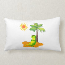 Iguana In The Desert pillows