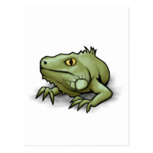 Iguana Post Cards