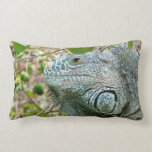 Iguana Profile Throw Pillows