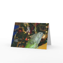 Iguana Wish You A Merry Christmas cards by rbhickman Iguana Wish You A Merry Christmas cards