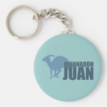 Iguanadon Juan Keychain