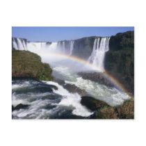 Iguassu Falls, Parana State, Brazil. Aerial view
