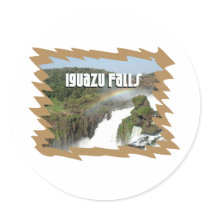 Iguazu Falls exclusive picture! stickers by angeria Iguazu Falls exclusive picture! stickers