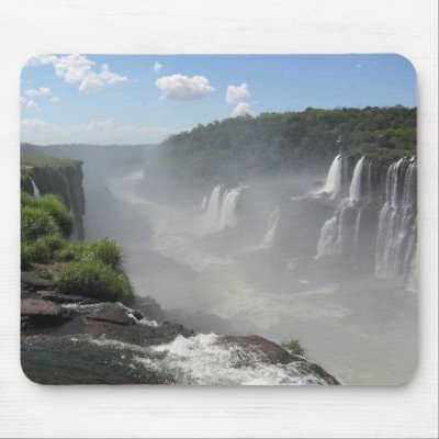 IGUAZU FALLS MOUSEPAD by jujuchicky