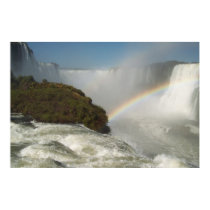 Iguazu falls Rainbow posters