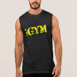 iGym Men's Gold Ultra Sleeveless T-Shirt t-shirts