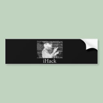ihack sticker bumper stickers