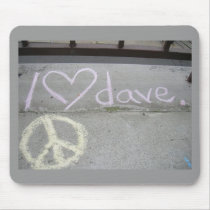iheartdave mousepad by makelove23 iheartdave mousepad