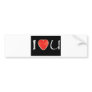 iheartu bumper stickers
