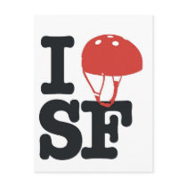 IhelmetSF spoke card Post Cards