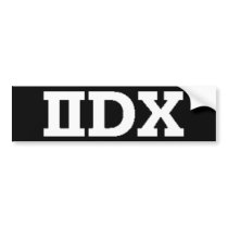 IIDX Bumper Sticker