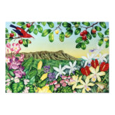 I'iwi Diamond Head print