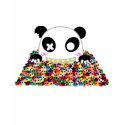 Ijimekko Panda Sugar Skulls t-shirts by sugaroverkill Ijimekko Panda Sugar Skulls t-shirts