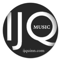 IJQ MUSIC ROUND STICKER