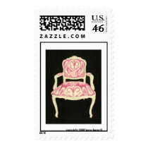 Ikat Chair US Postage Stamp -