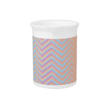 Ikat Chevron Tribal Design Drink Pitchers