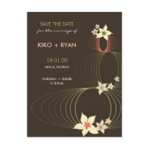 Ikebana Blooms | *01 | Save The Date Postcard