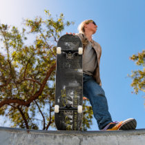 IKESpace Night City Custom Skateboard